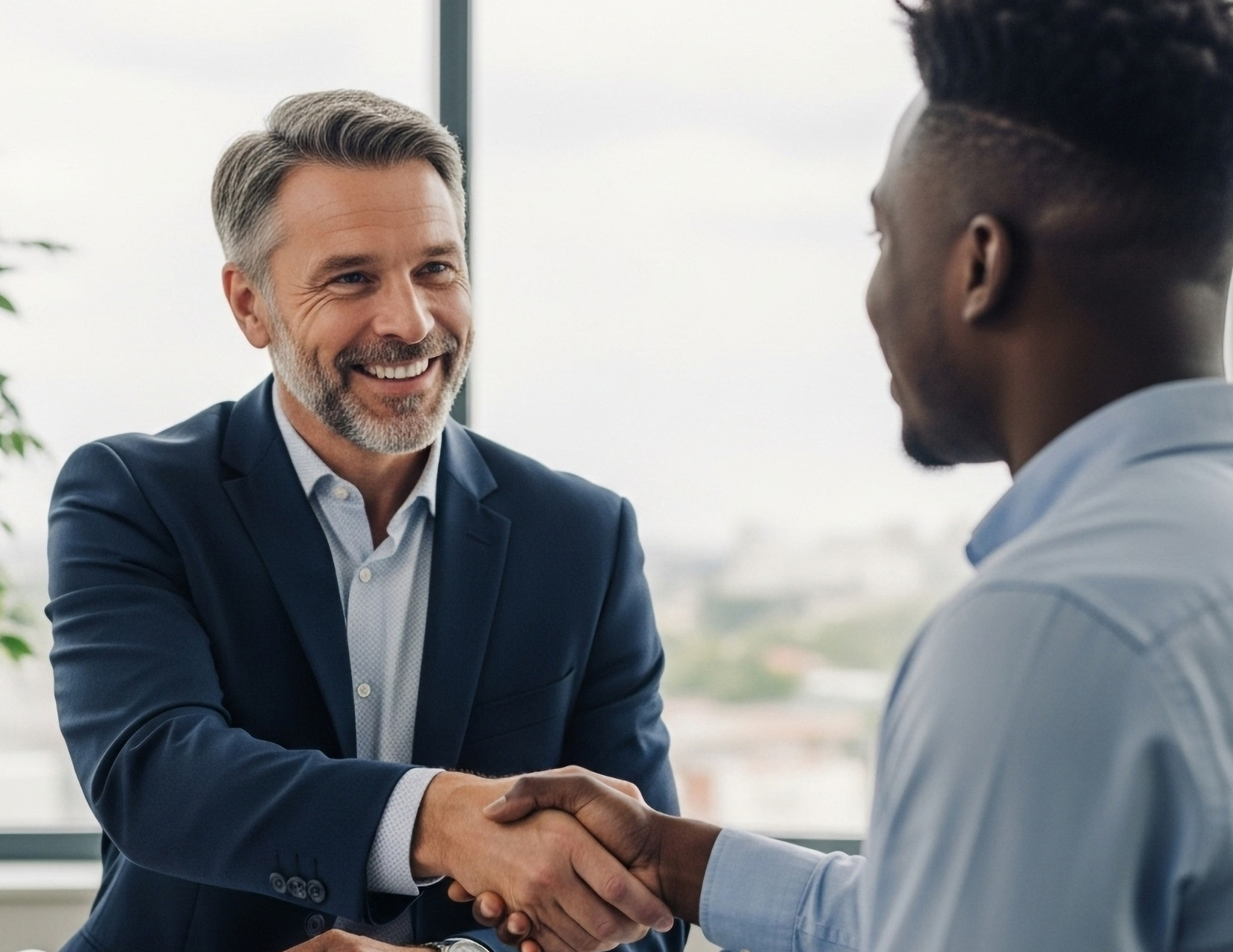 Professional handshake